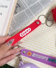 WEGO カラフルドーナツミニポーチ