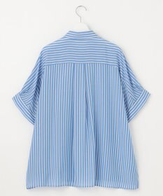 自由区 S 【接触冷感・UVケア・抗菌防臭・洗える】リヨセルポプリン ブラウス