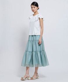 TOCCA WAVED CREAM カットソー