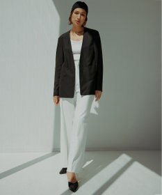 ICB L 【UVカット・吸水速乾・接触冷感・洗える】シェルタリングドライオックス ワイドパンツ