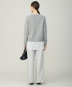 ICB 【先行予約】シャインノットカシミヤブレンド プルオーバーニット