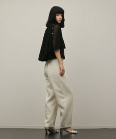 GRACE CONTINENTAL シアーケープニットカーディガン