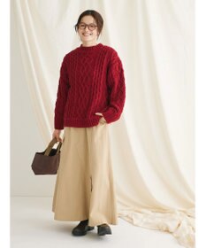 CRAFT STANDARD BOUTIQUE 綿ピーチカーゴスカート