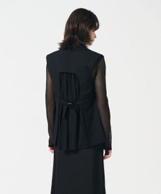 GRACE CONTINENTAL バックチュールジレ