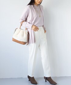 組曲 ファーバケットコンビ バッグ