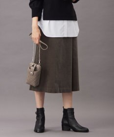 J.PRESS LADIES L 【洗える・吸水速乾】AIRDUROY LIGHT コーデュロイ スカート