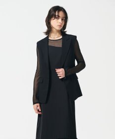 GRACE CONTINENTAL バックチュールジレ