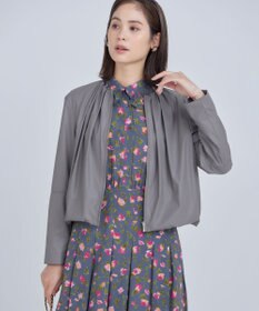 組曲 L レザーライクライト ブルゾン