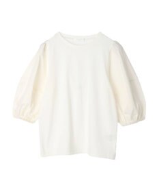 Green Parks 布帛ドッキングランタンスリーブカットプルオーバー