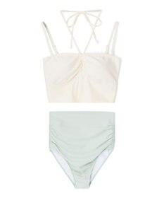 San-ai Resort（三愛水着楽園） 【SALE】トップス付き3点セット水着　9M　【San-ai Resort（サンアイリゾート）】