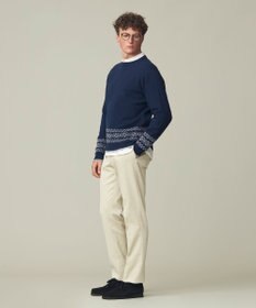 J.PRESS MEN 【WEB限定】フェアアイル クルーネックニット