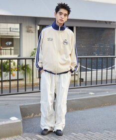 WEGO フェイクスウェードライントラックジャケット