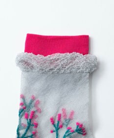 TRICOTE フラワーシアーソックス