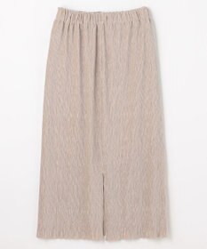 ANY L 【ウエストゴム】シュリンクベロアスカート