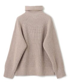 BEIGE， 【洗える】LEADER / ボタンディティールハイネックトップス