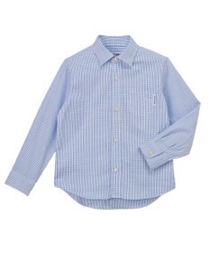 MIKI HOUSE HOT BISCUITS 【110-130cm】ブロード素材の長袖シャツ