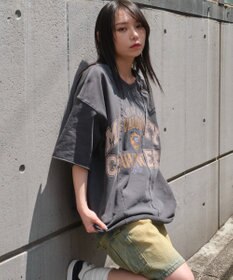 WEGO 【ユニセックス着用ITEM/MLサイズ展開】ドッキングカレッジスウェT（SS）