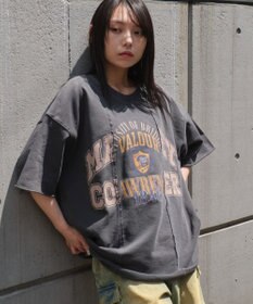 WEGO 【ユニセックス着用ITEM/MLサイズ展開】ドッキングカレッジスウェT（SS）