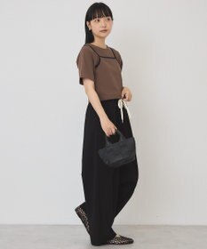 AMERICAN HOLIC 【2点セット】配色キャミ＋Tシャツ