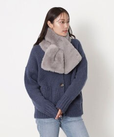 MOONBAT 【FUDGE11月号掲載】PAUL & JOE ACCESSOIRES フェイクファービッグマフラー