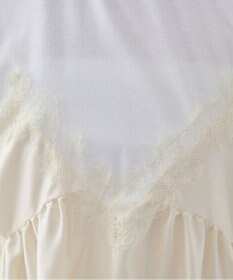 WEGO 【ANGIE VINTAGE】サテンレースドッキングレイヤードトップス
