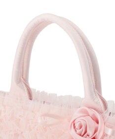 Maison de FLEUR チュールフリルローズ２Ｗａｙバッグ