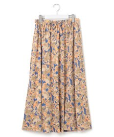 J.PRESS YORK STREET 【WOMEN】シャドーフラワーフレアスカート