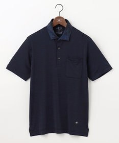 JOSEPH ABBOUD MOUNTAIN 【UNISEX】接触冷感 クールスキンガードポロシャツ