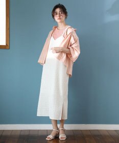 Green Parks 綿麻混５分袖ターンバックシャツ