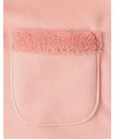 Wing ベスト 3分袖 ショート丈(腰付近) フリース素材 ボア使用(裏側) 保温性 あたたかい 前開きタイプ レディース EX2070 ウイング／ワコール