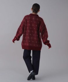 WEGO 【ユニセックス着用ITEM】アーガイルニットポロ