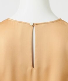 23区 S 【R(アール)】トリアセサテン フリルスリーブ ブラウス