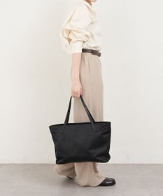 russet 《ファスナーポケット付きショルダーベルト》2wayトートバッグ(SF-266)