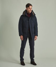 GOTAIRIKU 【仕事で着用可】MINOTECH メランジラミネート ダウンコート(23年モデル)