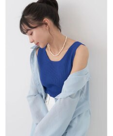 earth music&ecology ２ＷＡＹリブニットタンクトップ