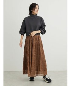 Green Parks シフォンＪＱアソートプリーツスカート