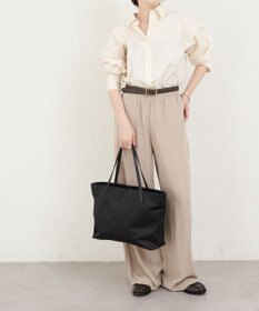 russet 《ファスナーポケット付きショルダーベルト》2wayトートバッグ(SF-266)