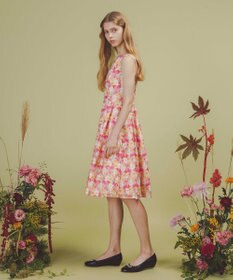 TOCCA 【洗える・消臭】WHISPERS OF COSMOS ドレス ピンク系7