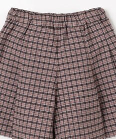 ANY KIDS チェック柄 ショートパンツ