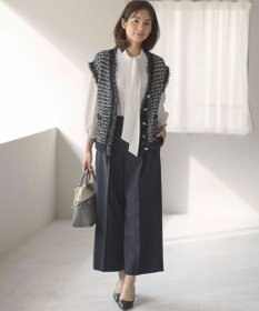 組曲 フリンジニット ベスト