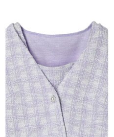 earth music&ecology ＳＥＴ２点　カットソーツィードアンサンブル