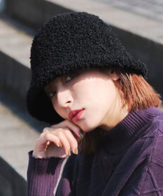 Tiaclasse ボアバケットハット