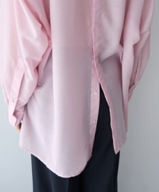 YECCA VECCA バック釦シアーシャツ