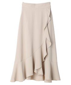 earth music&ecology ラッフルフリルイレヘムスカート