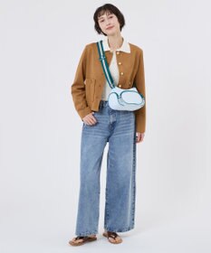 LeSportsac 3 POCKET SHOULDER/スペクテイタークリアスカイ/ティール