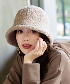 Tiaclasse ボアバケットハット