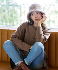 Tiaclasse ボアバケットハット