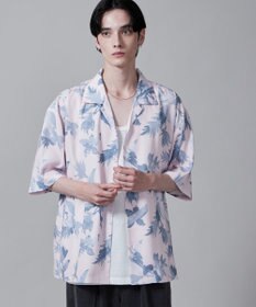 WEGO 【ユニセックス着用ITEM/MLサイズ展開】トロミアロハシャツ（S）