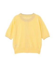 AMERICAN HOLIC 配色フリルレイヤードカーディガン