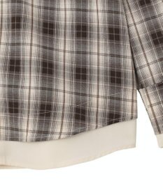 CRAFT STANDARD BOUTIQUE レイヤードライクチェックシャツ